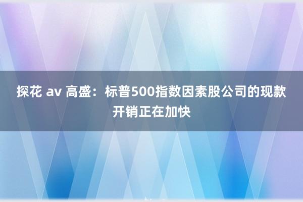 探花 av 高盛：标普500指数因素股公司的现款开销正在加快