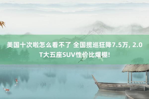 美国十次啦怎么看不了 全国揽巡狂降7.5万， 2.0T大五座SUV性价比爆棚!