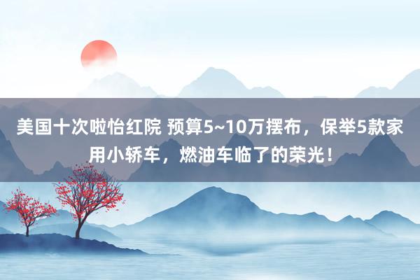 美国十次啦怡红院 预算5~10万摆布，保举5款家用小轿车，燃油车临了的荣光！